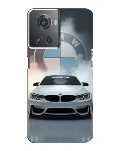 Чехол для OnePlus ACE (10R) с картинкой «BMW в белом дыму» Чехол для OnePlus ACE (10R) с картинкой «BMW в белом дыму»