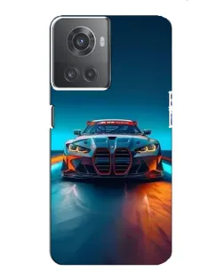 Чехол для OnePlus ACE (10R) с картинкой «BMW — огни неона» Чехол для OnePlus ACE (10R) с картинкой «BMW — огни неона»