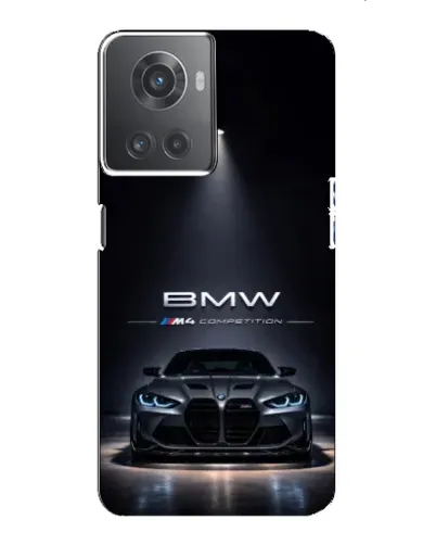 Чехол для OnePlus ACE (10R) с картинкой «BMW сквозь ночной город» Чехол для OnePlus ACE (10R) с картинкой «BMW сквозь ночной город»