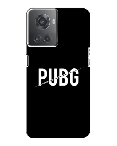 Чехол для OnePlus ACE (10R) с картинкой «PUBG — белый логотип» Чехол для OnePlus ACE (10R) с картинкой «PUBG — белый логотип»