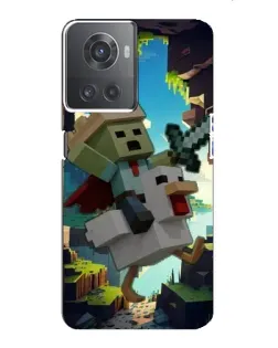 Чохол для OnePlus ACE (10R) з картинкою «Стів та гусь»