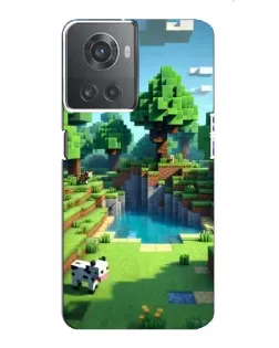 Чохол для OnePlus ACE (10R) з картинкою «Minecraft літній день»