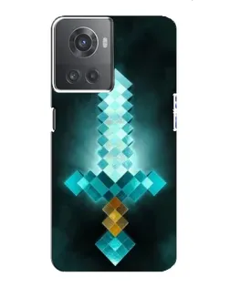 Чохол для OnePlus ACE (10R) з картинкою «Алмазний меч неон»