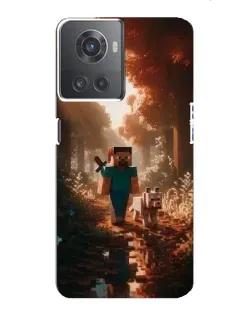 Чохол для OnePlus ACE (10R) з картинкою «Стів у лісі»