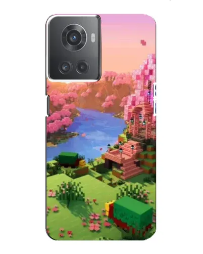 Чохол для OnePlus ACE (10R) з картинкою «Рожеве дерево Minecraft»
