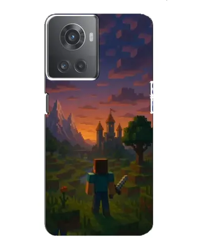 Чохол для OnePlus ACE (10R) з картинкою «Стів біля вежі»