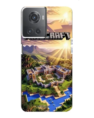 Чохол для OnePlus ACE (10R) з картинкою «Minecraft панорама»