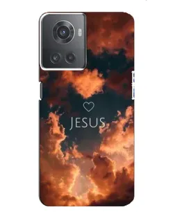 Чехол для OnePlus ACE (10R) с картинкой «Сияние Имени Jesus»