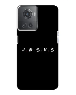 Чохол для OnePlus ACE (10R) з картинкою «Крапки віри J.E.S.U.S.»