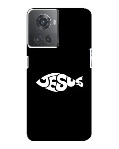 Чехол для OnePlus ACE (10R) с картинкой «Рыба Jesus» Чехол для OnePlus ACE (10R) с картинкой «Рыба Jesus»