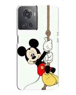 Чехол для OnePlus ACE (10R) с картинкой «Mickey на канате» Чехол для OnePlus ACE (10R) с картинкой «Mickey на канате»
