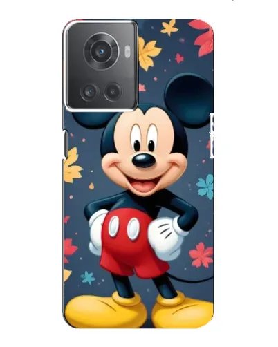 Чехол для OnePlus ACE (10R) с картинкой «Осенний Mickey Mouse»