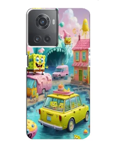Чехол для OnePlus ACE (10R) с картинкой «Монстр-трак приключения»
