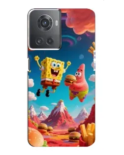 Чехол для OnePlus ACE (10R) с картинкой «Космический фастфуд» Чехол для OnePlus ACE (10R) с картинкой «Космический фастфуд»