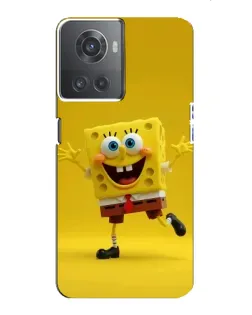 Чехол для OnePlus ACE (10R) с картинкой «Позитивный Губка Боб» Чехол для OnePlus ACE (10R) с картинкой «Позитивный Губка Боб»