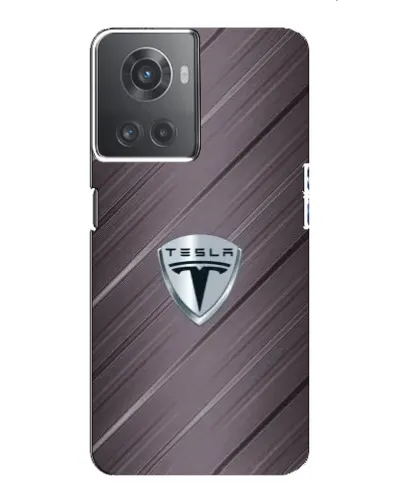 Чехол для OnePlus ACE (10R) с картинкой «Металлическая текстура Tesla» Чехол для OnePlus ACE (10R) с картинкой «Металлическая текстура Tesla»