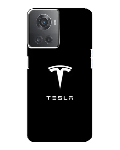 Чехол для OnePlus ACE (10R) с картинкой «Tesla White Logo» Чехол для OnePlus ACE (10R) с картинкой «Tesla White Logo»