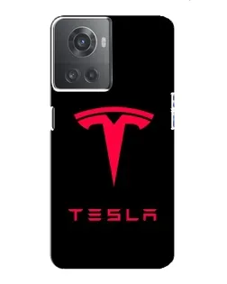 Чехол для OnePlus ACE (10R) с картинкой «Tesla Red Logo» Чехол для OnePlus ACE (10R) с картинкой «Tesla Red Logo»