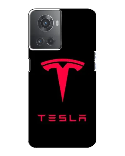 Чехол для OnePlus ACE (10R) с картинкой «Tesla Red Logo» Чехол для OnePlus ACE (10R) с картинкой «Tesla Red Logo»