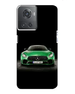 Чехол для OnePlus ACE (10R) с картинкой «Mercedes — неоновый лого» Чехол для OnePlus ACE (10R) с картинкой «Mercedes — неоновый лого»