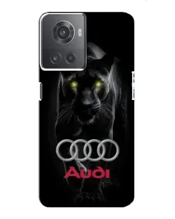 Чохол для OnePlus ACE (10R) з картинкою «Пантера та Audi»