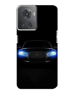 Чохол для OnePlus ACE (10R) з картинкою «Audi в неоні»