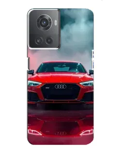 Чохол для OnePlus ACE (10R) з картинкою «Audi RS — червоний стиль»