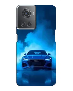 Чохол для OnePlus ACE (10R) з картинкою «Audi — блакитна енергія»