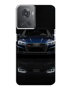 Чохол для OnePlus ACE (10R) з картинкою «Audi — нічне відображення»