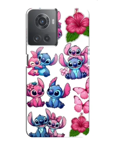 Чехол для OnePlus ACE (10R) с картинкой «Стикеры Stitch и Angel» Чехол для OnePlus ACE (10R) с картинкой «Стикеры Stitch и Angel»