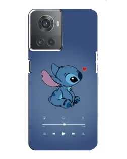 Чехол для OnePlus ACE (10R) с картинкой «Музыкальный Stitch» Чехол для OnePlus ACE (10R) с картинкой «Музыкальный Stitch»