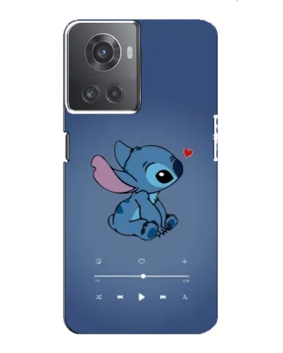 Чехол для OnePlus ACE (10R) с картинкой «Музыкальный Stitch» Чехол для OnePlus ACE (10R) с картинкой «Музыкальный Stitch»