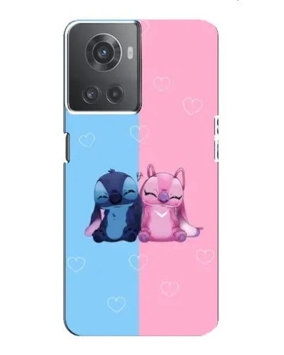 Чехол для OnePlus ACE (10R) с картинкой «Stitch и Angel Love» Чехол для OnePlus ACE (10R) с картинкой «Stitch и Angel Love»