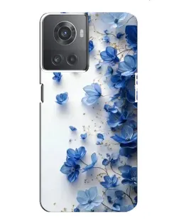 Чохол для OnePlus ACE (10R) з картинкою «Блакитний квітковий каскад» Чохол для OnePlus ACE (10R) з картинкою «Блакитний квітковий каскад»