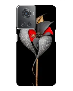Чохол для OnePlus ACE (10R) з картинкою «Срібна фантазійна квітка» Чохол для OnePlus ACE (10R) з картинкою «Срібна фантазійна квітка»