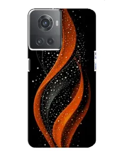 Чехол для OnePlus ACE (10R) с картинкой «Огненная звездная волна»