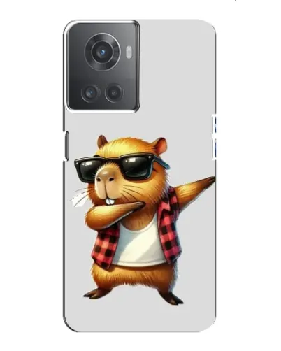 Чохол для OnePlus ACE (10R) з картинкою «Капібара репер даб» Чохол для OnePlus ACE (10R) з картинкою «Капібара репер даб»