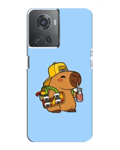 Чохол для OnePlus ACE (10R) з картинкою «Капібара на скейті» Чохол для OnePlus ACE (10R) з картинкою «Капібара на скейті»