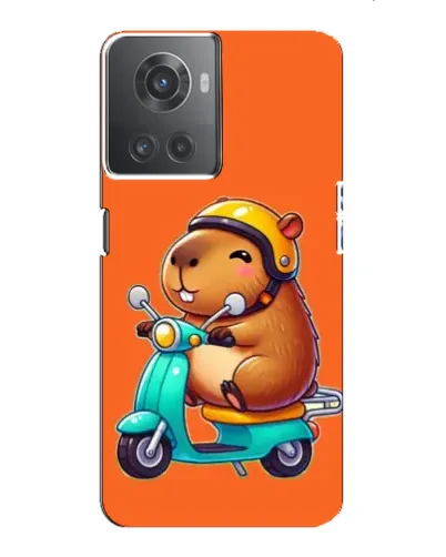 Чохол для OnePlus ACE (10R) з картинкою «Капібара на скутері» Чохол для OnePlus ACE (10R) з картинкою «Капібара на скутері»