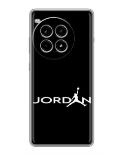 Чехол для OnePlus Ace 3 Pro с картинкой «Jordan White Logo»