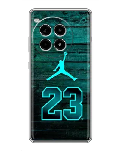 Чехол для OnePlus Ace 3 Pro с картинкой «Jordan Cyan 23»