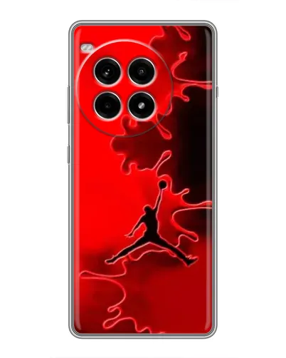 Чехол для OnePlus Ace 3 Pro с картинкой «Jordan Red Smoke»