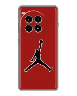 Чехол для OnePlus Ace 3 Pro с картинкой «Jordan Red Back»