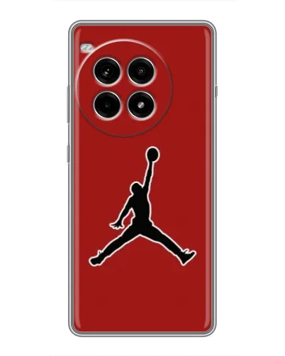 Чехол для OnePlus Ace 3 Pro с картинкой «Jordan Red Back»