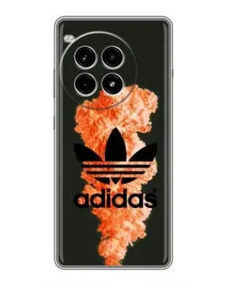 Чехол для OnePlus Ace 3 Pro с картинкой «Оранжевый дым Adidas» Чехол для OnePlus Ace 3 Pro с картинкой «Оранжевый дым Adidas»