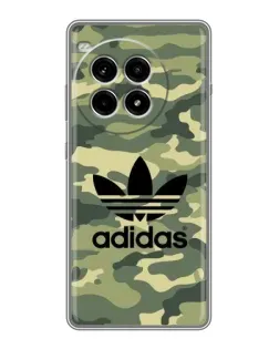 Чехол для OnePlus Ace 3 Pro с картинкой «Милитари стиль Adidas» Чехол для OnePlus Ace 3 Pro с картинкой «Милитари стиль Adidas»
