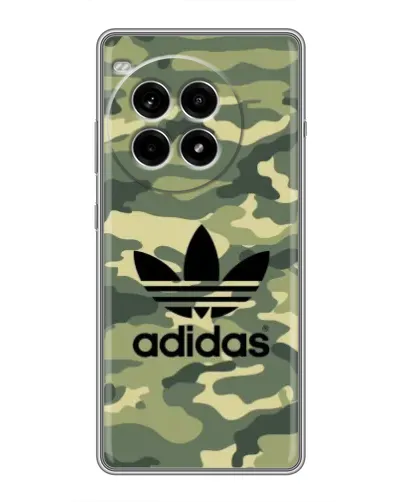Чехол для OnePlus Ace 3 Pro с картинкой «Милитари стиль Adidas»
