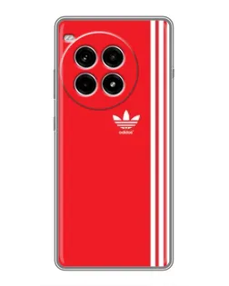 Чехол для OnePlus Ace 3 Pro с картинкой «Красный минимализм Adidas» Чехол для OnePlus Ace 3 Pro с картинкой «Красный минимализм Adidas»