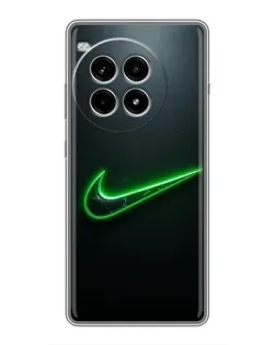 Чехол для OnePlus Ace 3 Pro с картинкой «Неоновый контур Nike» Чехол для OnePlus Ace 3 Pro с картинкой «Неоновый контур Nike»