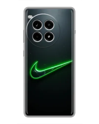 Чехол для OnePlus Ace 3 Pro с картинкой «Неоновый контур Nike»